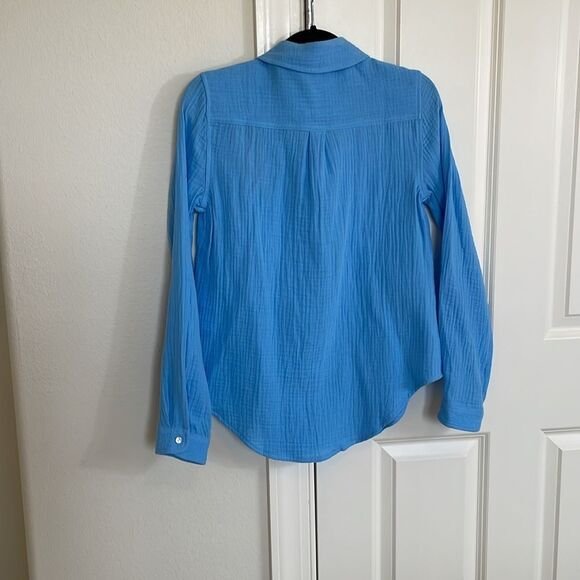 NWT Lilly Pulitzer Geanie Gauze Button-Up Shirt - Picture 2 of 3